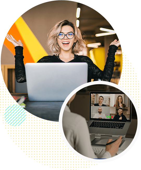 Illustration of online education management systems